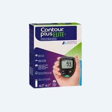 Contour Plus Elite Blood Glucose Monitoring System Glucometer